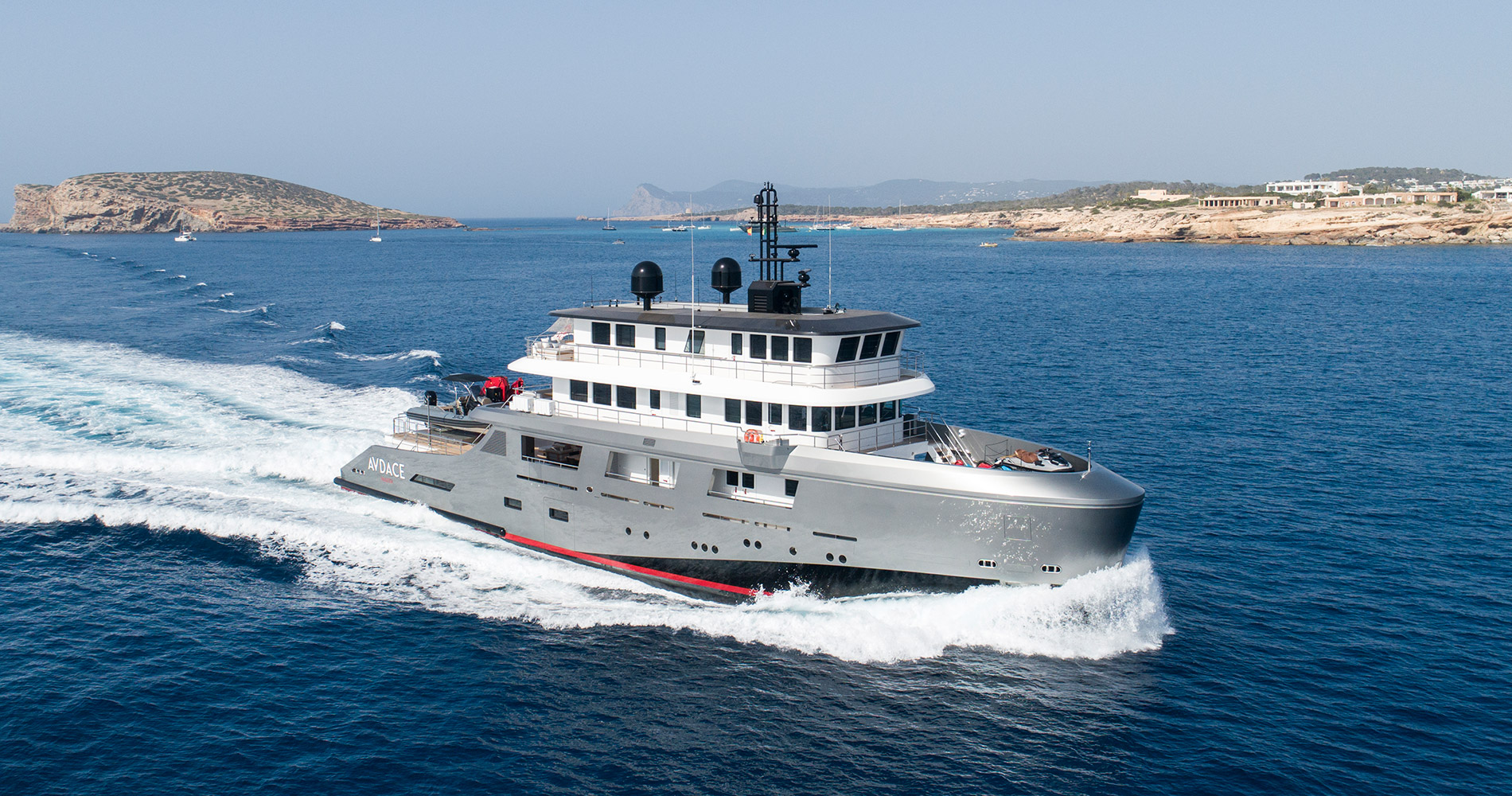 One Off custom explorer yacht