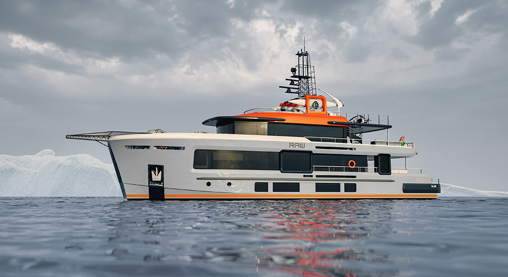 RAW Explorer Yacht - Cantiere delle Marche