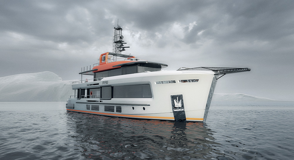 RAW Explorer Yacht - Cantiere delle Marche