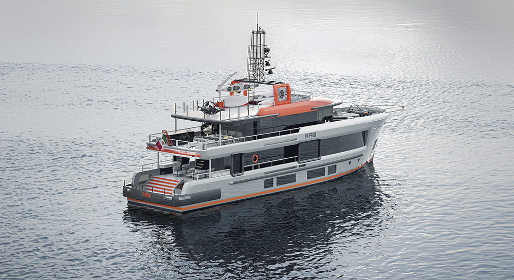 RAW Explorer Yacht - Cantiere delle Marche